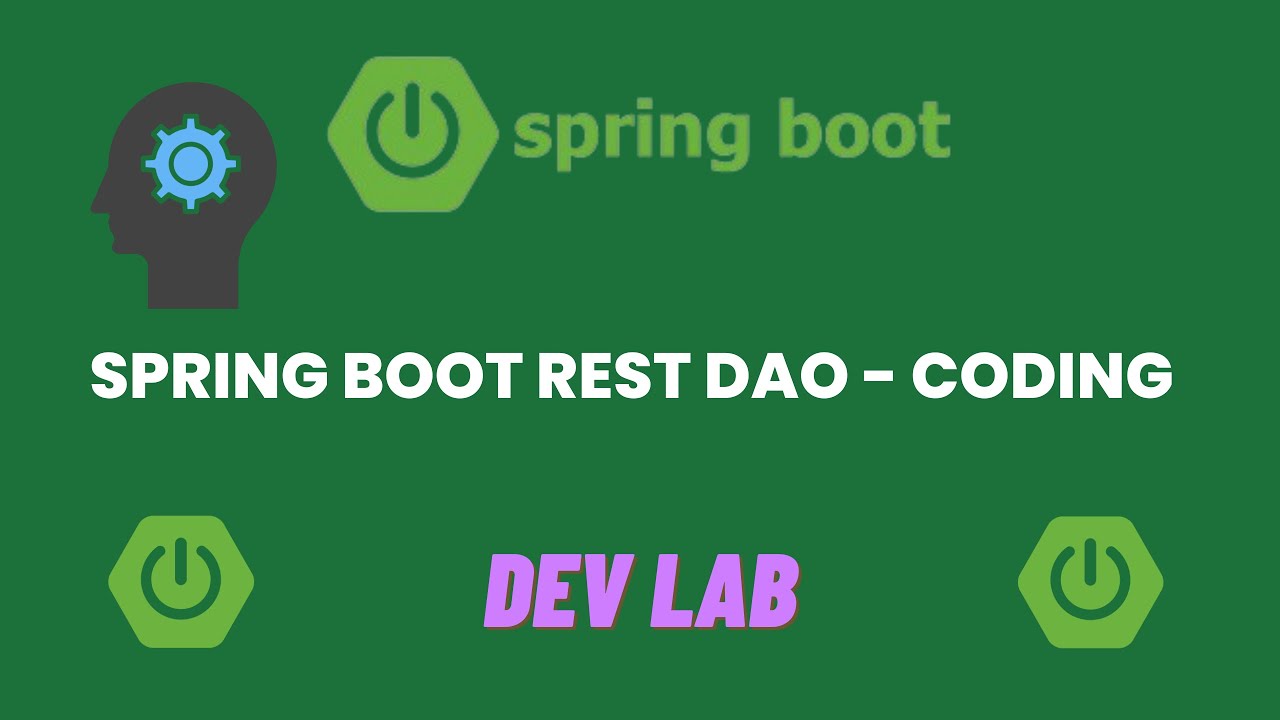 Spring Boot Rest Dao - Coding
