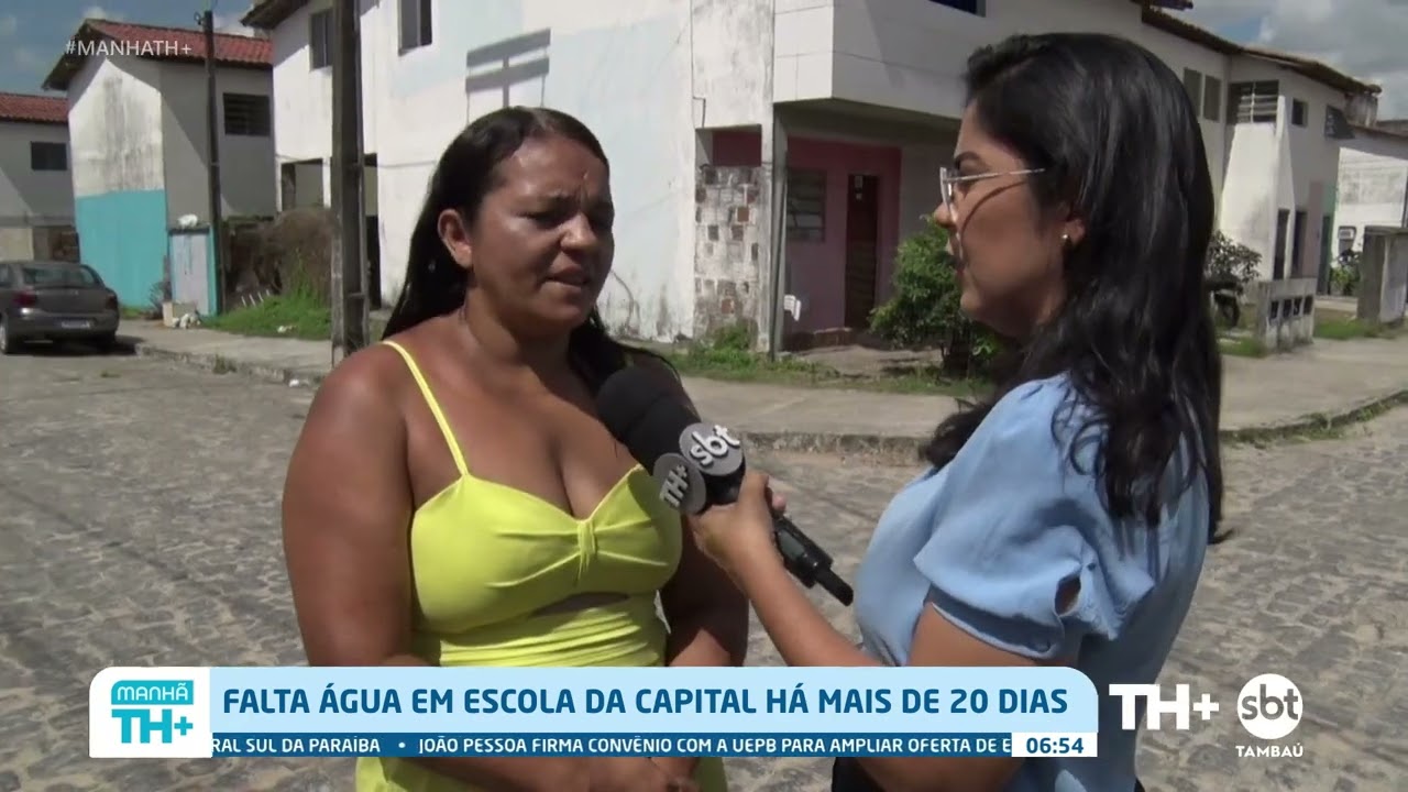 Falta água em escola há mais de 20 dias - Manhã TH+ - 26 02 26