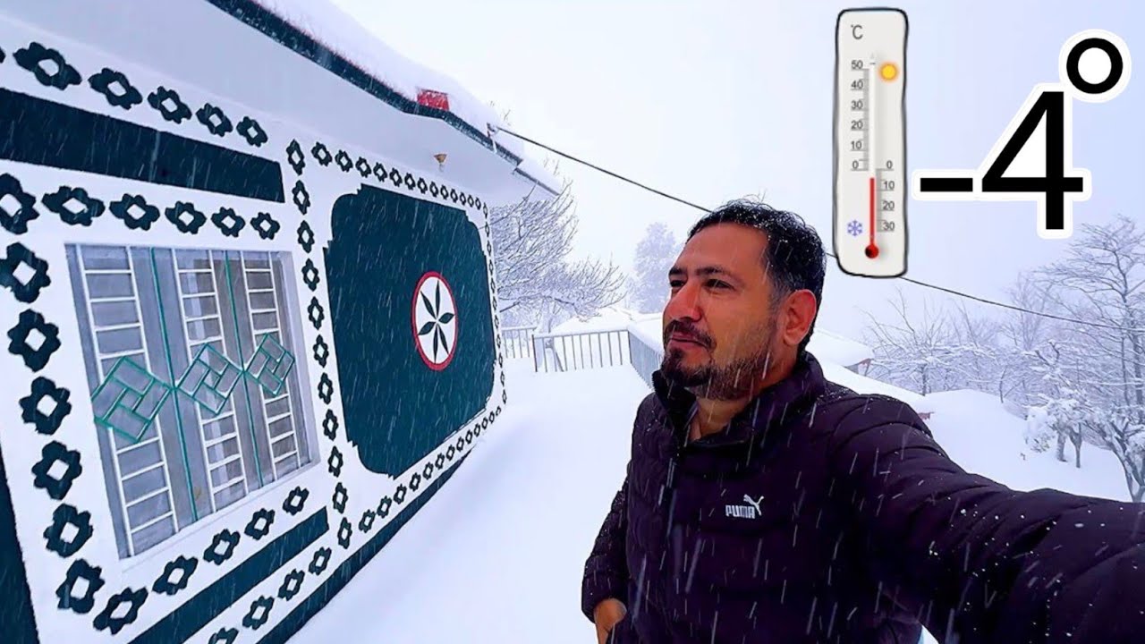 Snowfall in Rawalakot: The Dream House Experience  ! Dr. Irfan Azeem 