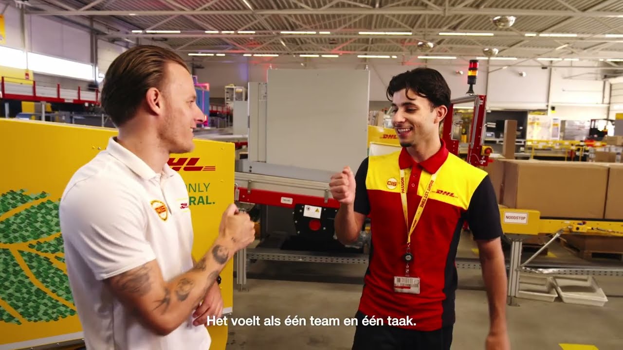 Kom ook werken als koerier bij DHL Express!