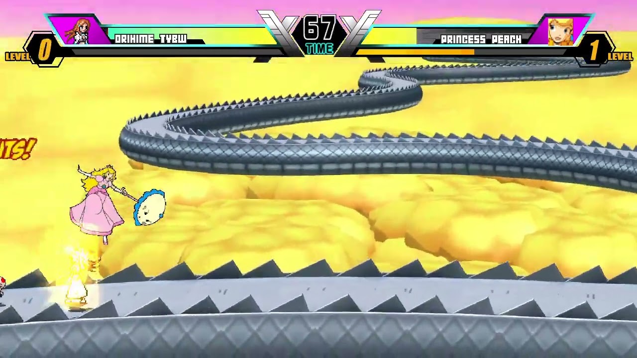 TYBW Orihime vs Princess Peach