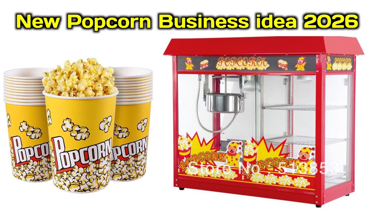 👍New Popcorn Machine 2026 | Best Popcorn Business idea ✅🔰