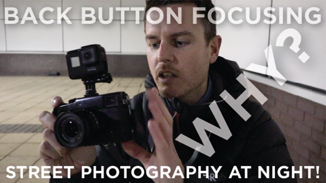 Street photography at night! & Why use back button focusing?