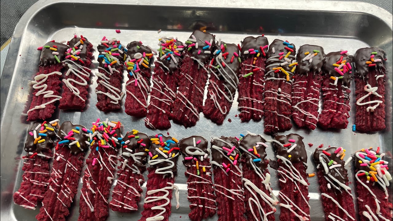 Biskut Raya Coklat Red Velvet Sukatan Cawan 2026