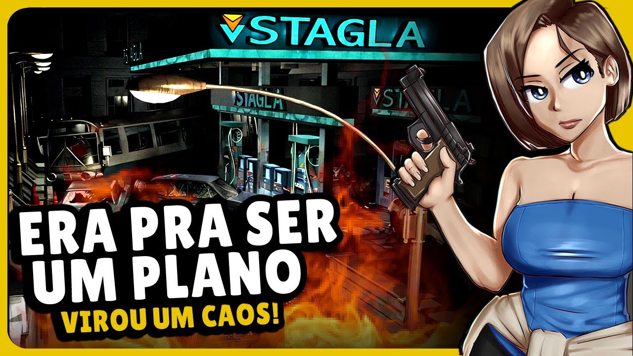 🧟‍ Resident Evil 3 Clássico – Explosão do Posto de Combustível | Gameplay Legendada