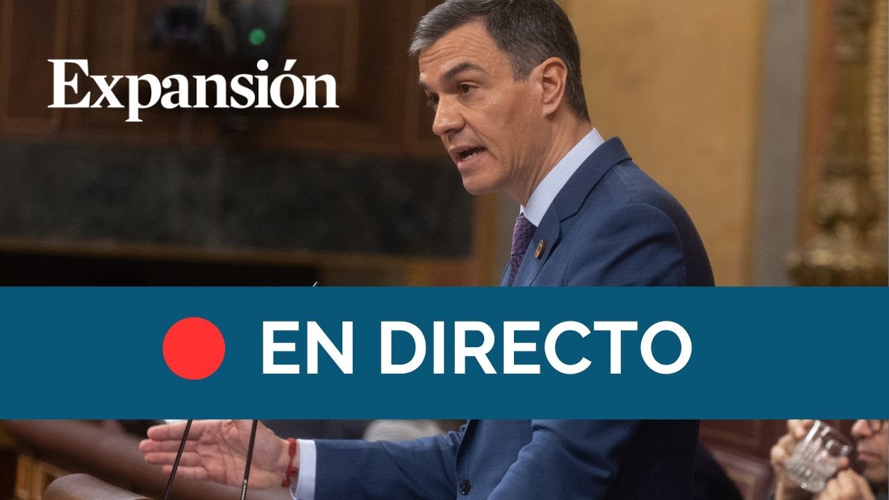 DIRECTO | Pedro S&aacute;nchez asiste a la sesi&oacute;n plenaria en el Congreso