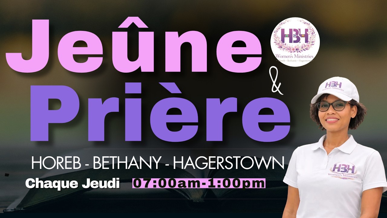 7am-1pm Prayer and Fasting | HBH District-Maryland | Pasteure Tabuanka Jean