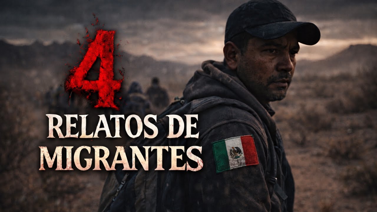 4 Historias De TERROR De MIGRANTES MEXICANOS | Relatos Reales
