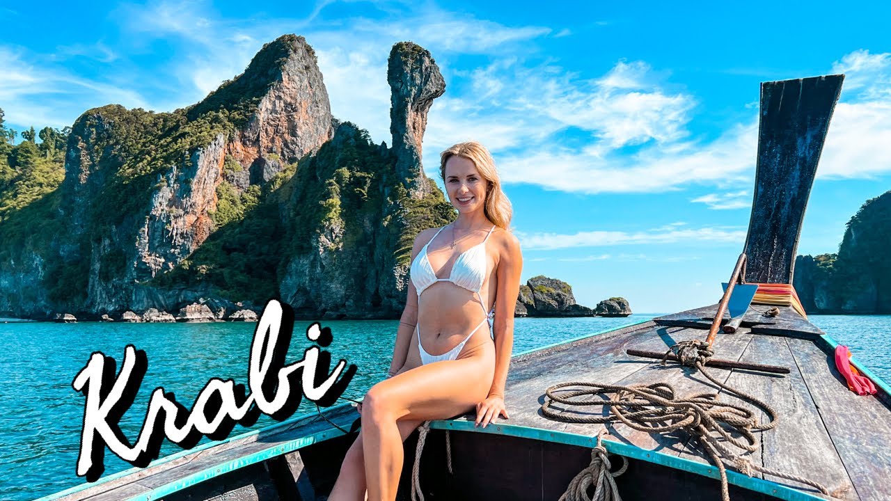 To jest NAJPIĘKNIEJSZA prowincja w Tajlandii - KRABI - Wycieczka na cztery wyspy