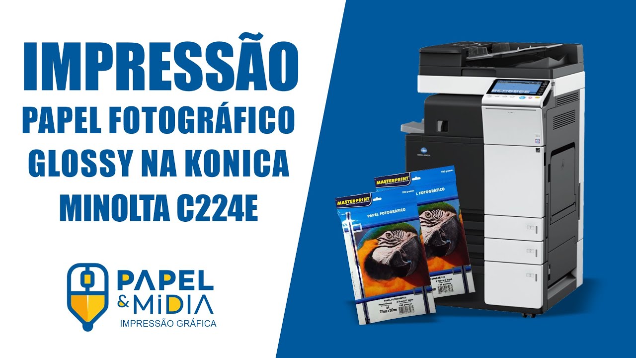 IMPRESSÃO FOTOGRÁFICA NA KONICA MINOLTA.   #grafica #impressora #konicaminolta #graficarapida