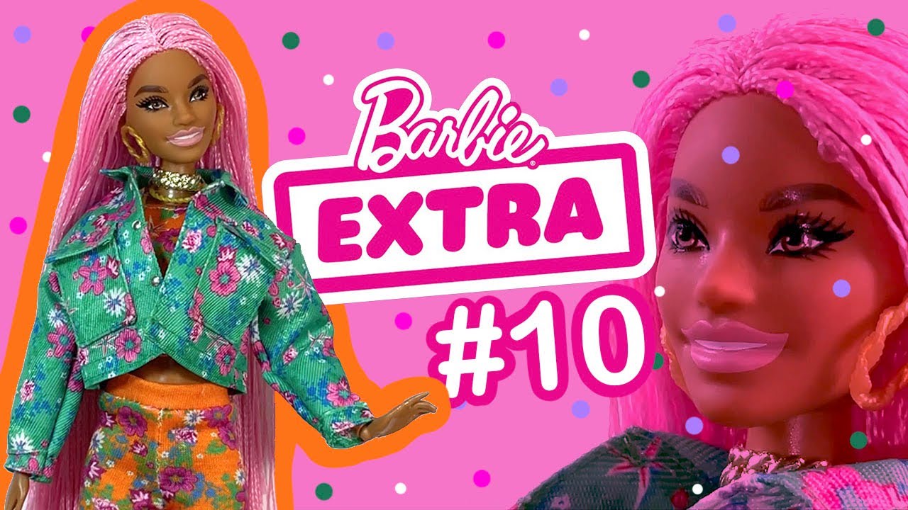 ¿El mejor cabello de las Barbie Extra? 🤔💇‍♀️ | Barbie Extra # 10 ¡Unboxing y revisión! 💗🌺🍀