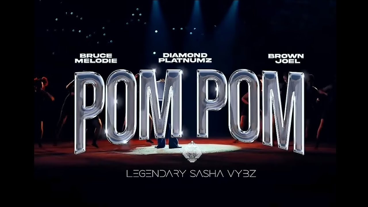 Bruce Melodie Ft Diamond Platnumz _ Brown Joel - Pom Pom (Official Music 4K Video 