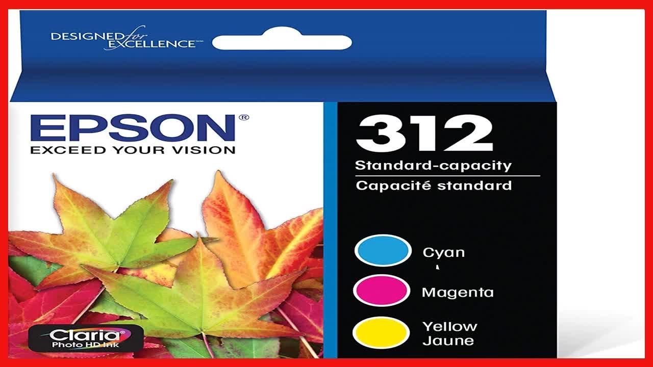 EPSON T312 Claria Photo HD -Ink Standard Capacity (T312923-S) for select Epson Expression