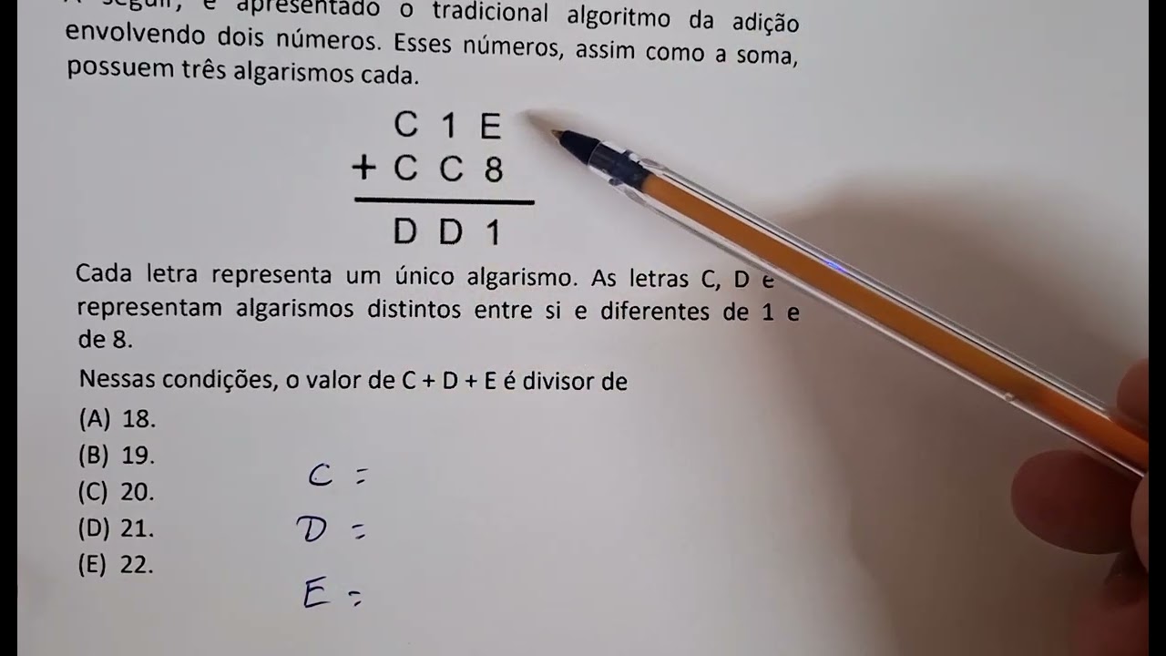 Matemática e raciocínio lógico 