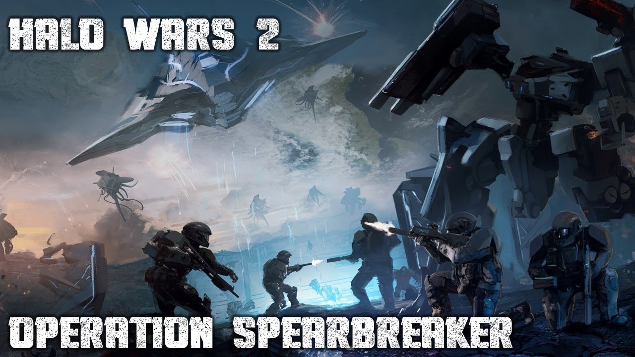 Halo Wars 2 DLC Operation Spearbreaker Full Game Movie (HD)