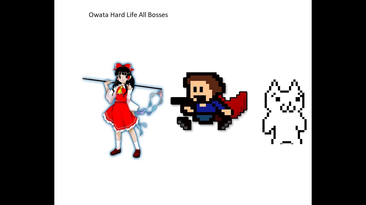 Owata Hard Life All Bosses (No Damage)