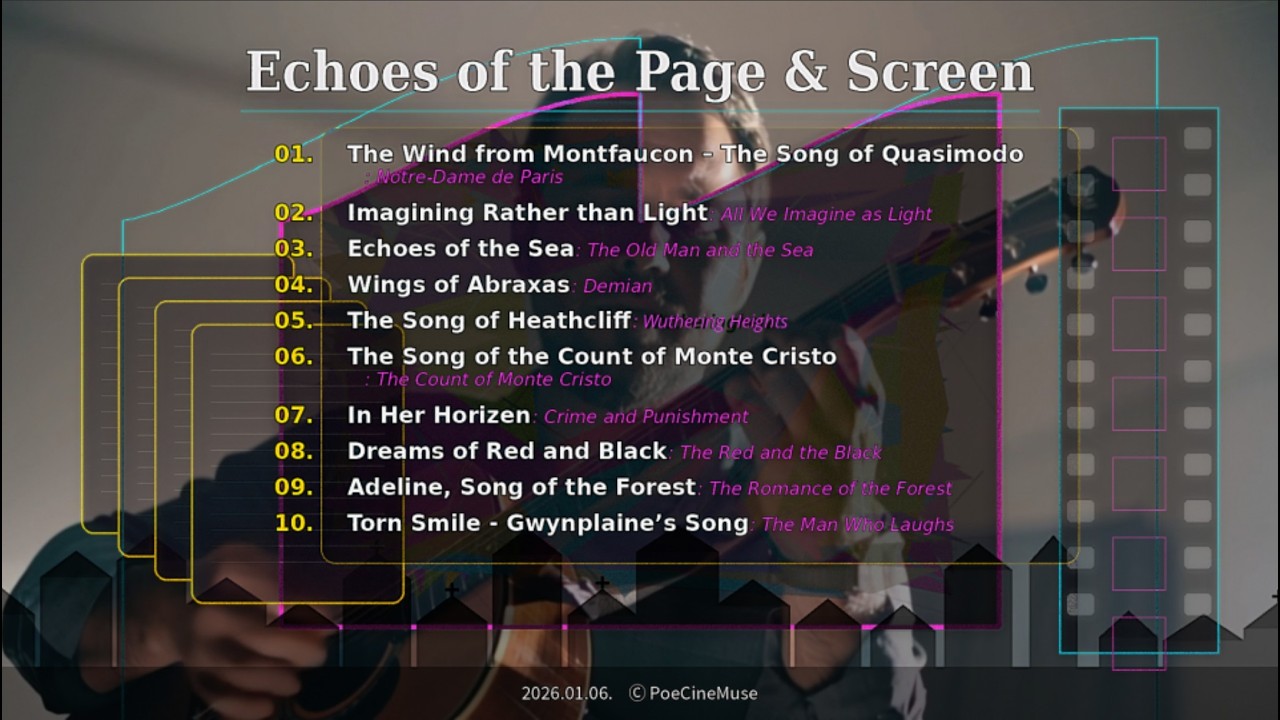 [Echoes of the Page & Screen] Songs inspired by Novels & Films (Full Album Stream)