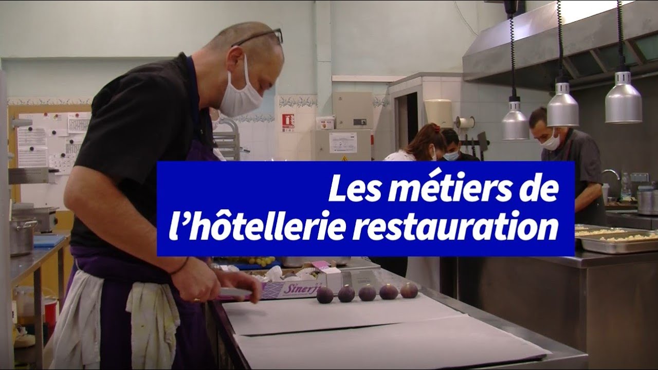 Les métiers de l'hôtellerie restauration
