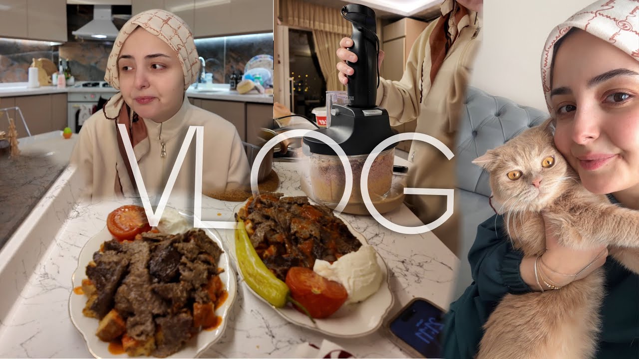 VLOG | LEO’YA VEDA ETTİK.. 🥺 🐈 | VİRAL DÖNER TARİFİ | İSKENDER YAPTIK 