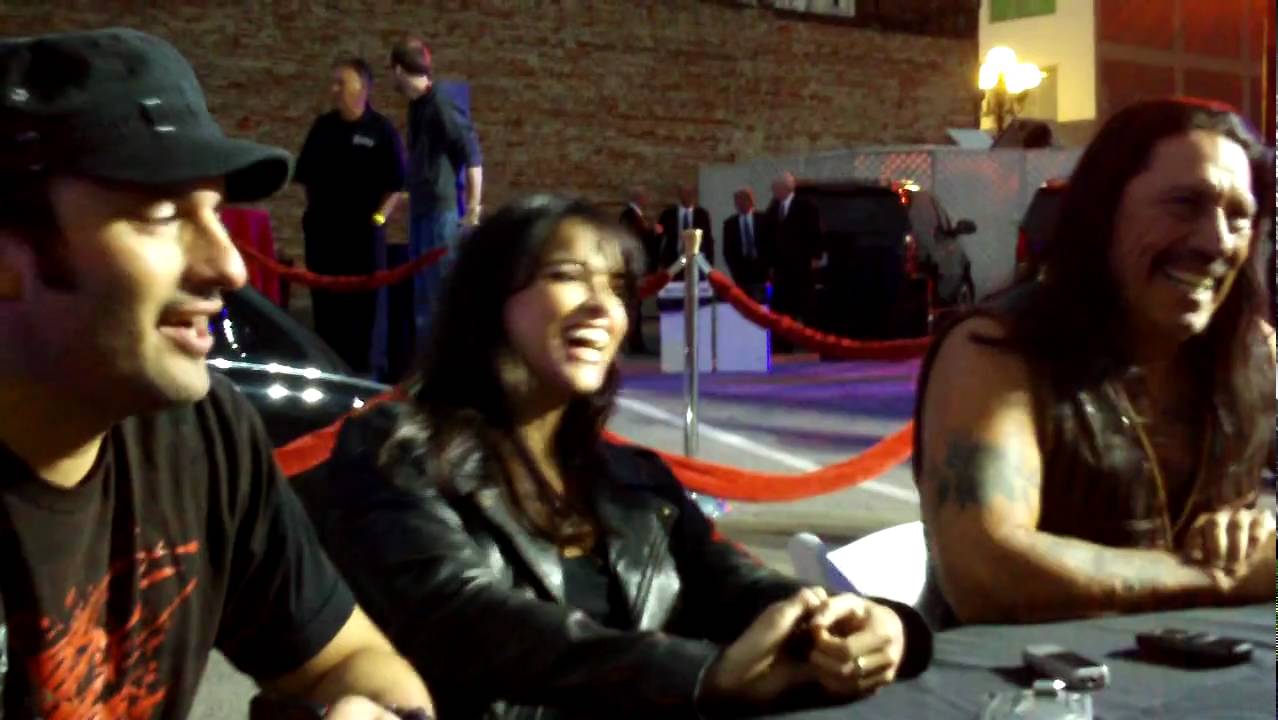 MACHETE junket San Diego Comic-Con 2010 - Robert Rodriguez, Michelle Rodriguez, Danny Trejo - Part 1