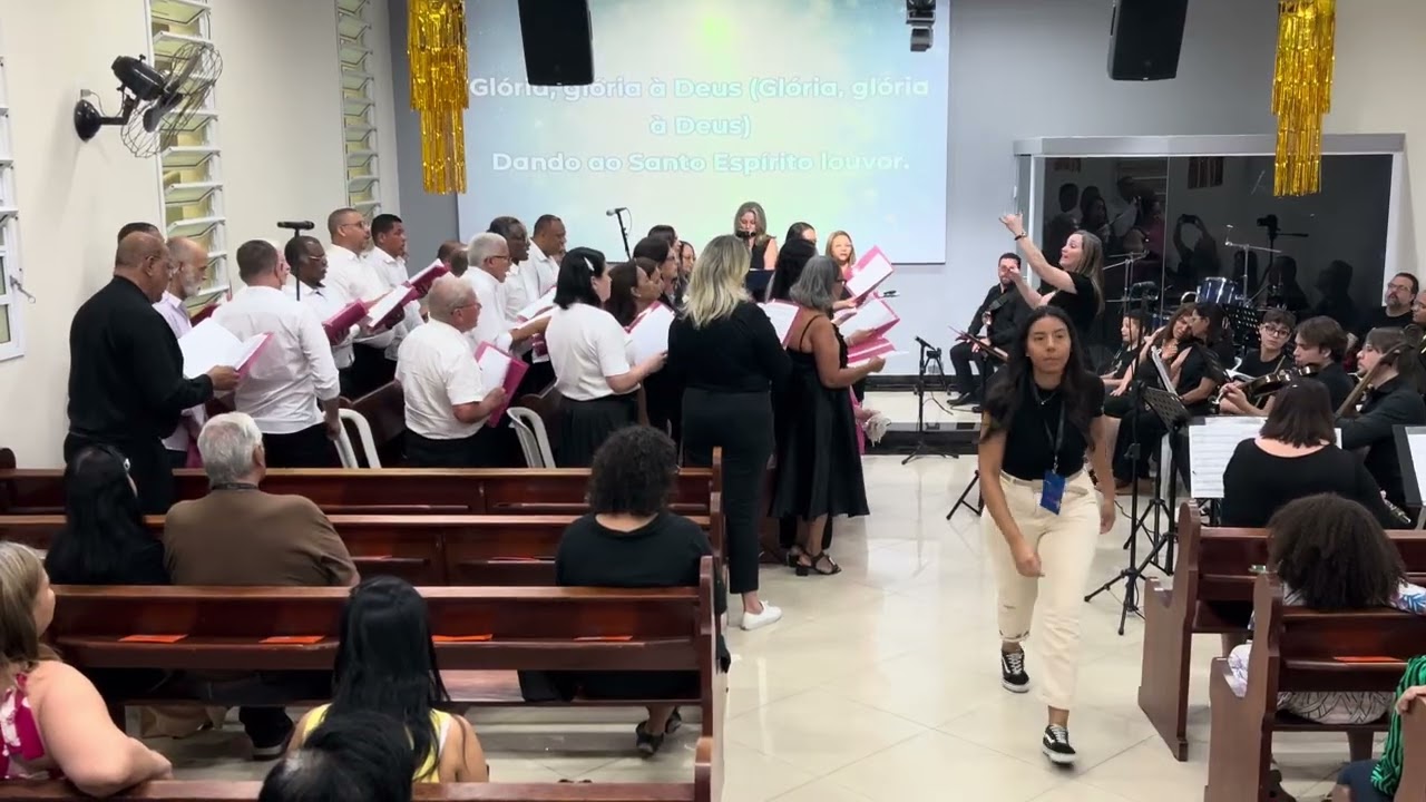 “Coro Angelical” - Coral Sinfonia Celeste, Promessa Cumbica Base Aérea 