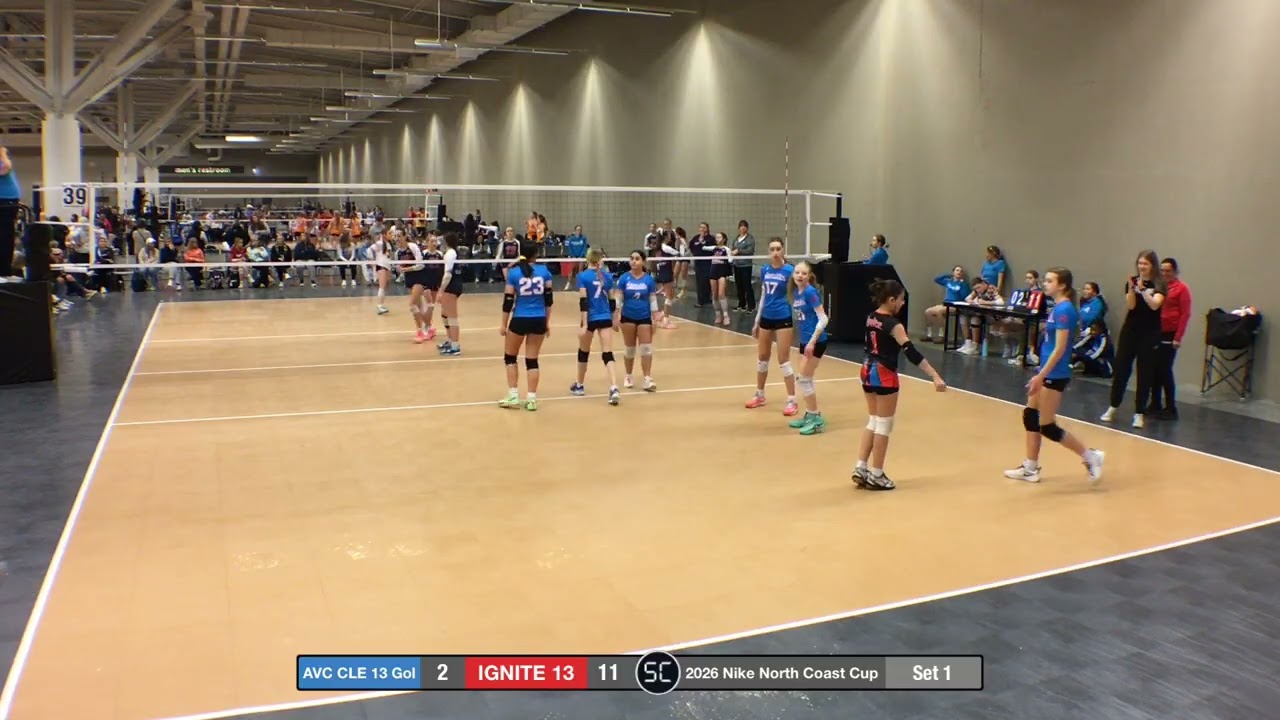IGNITE 13 Black vs AVC CLE 13 Gold