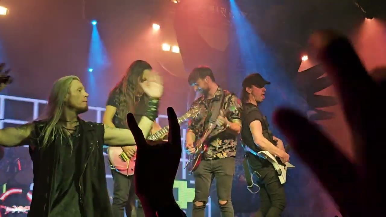 Dragonforce - Through the Fire and Flame ( Live Palladium Times Square NYC  11/03/2023 )