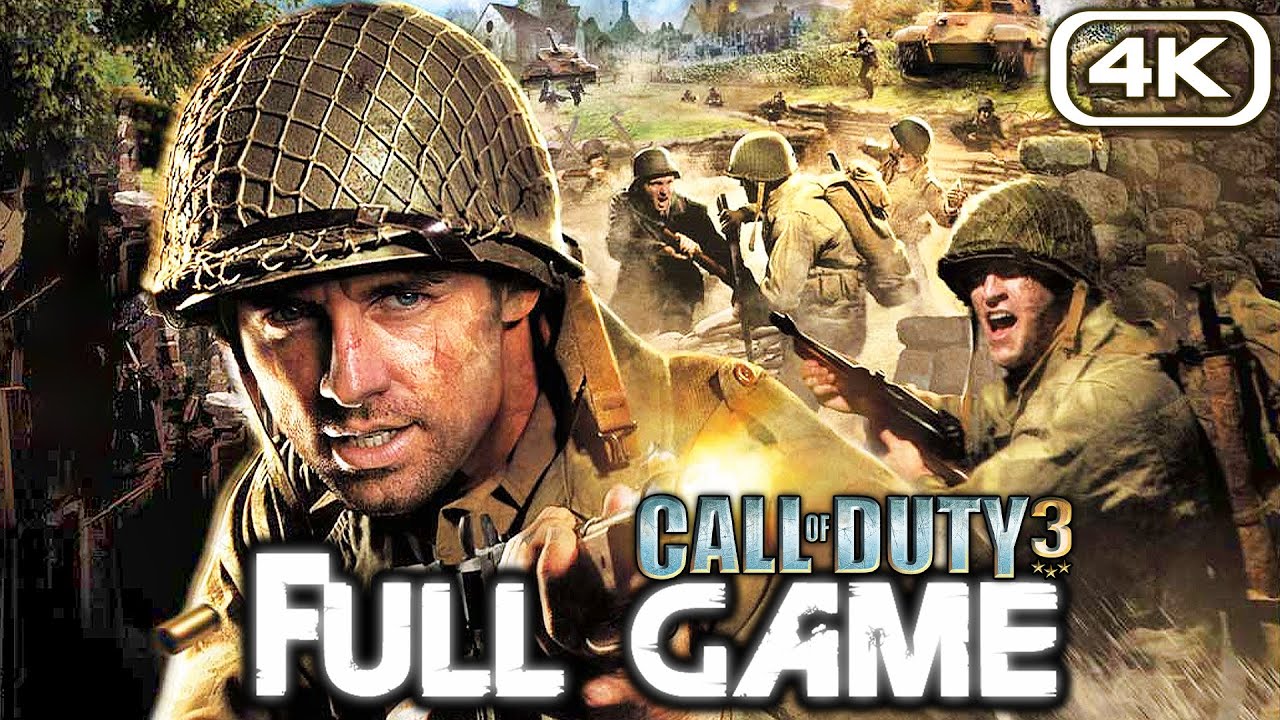 CALL OF DUTY 3 Gameplay Walkthrough FULL GAME (4K 60FPS) No Commentary