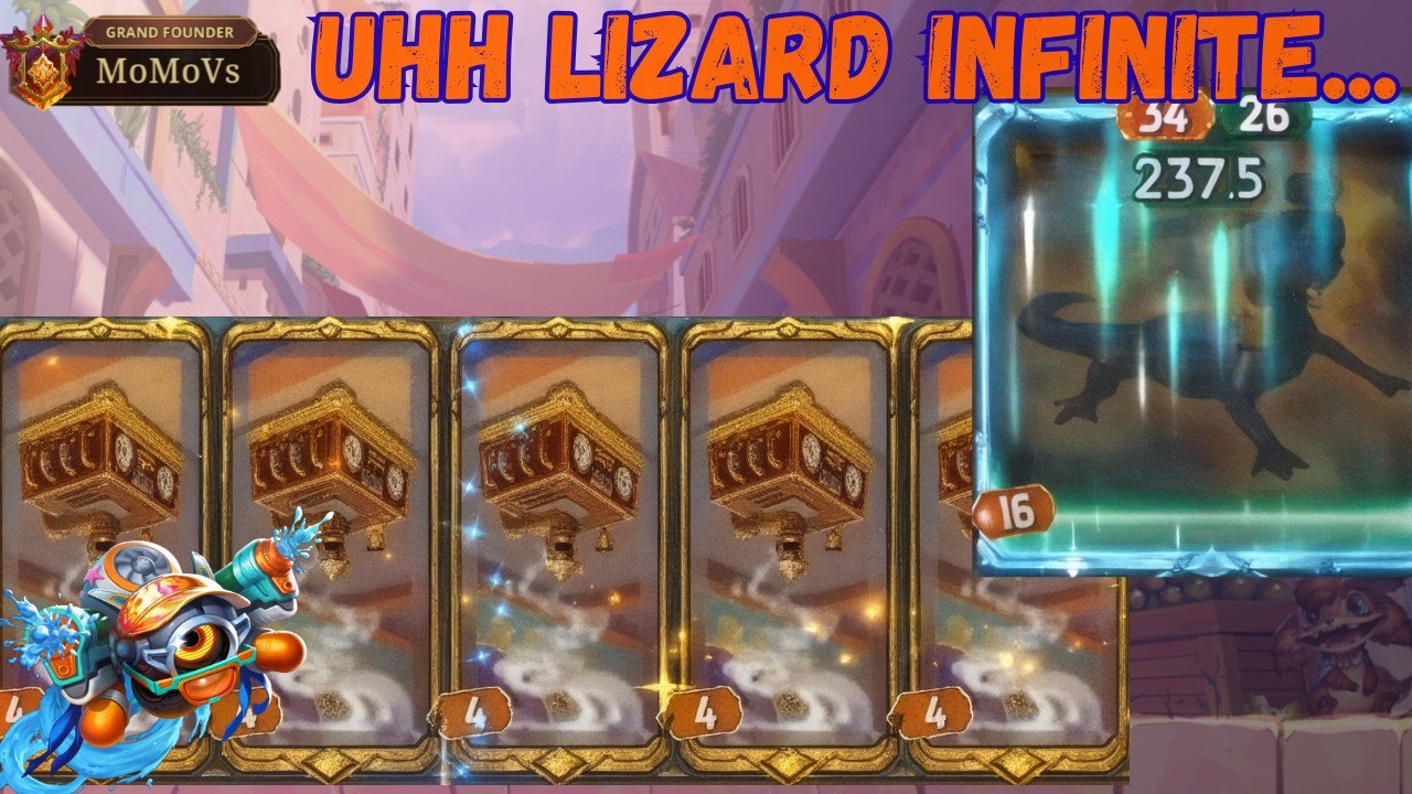 Lizard INFINITE, 5x Smoke Dectector is TOO Many! MoMoVs The Bazaar!