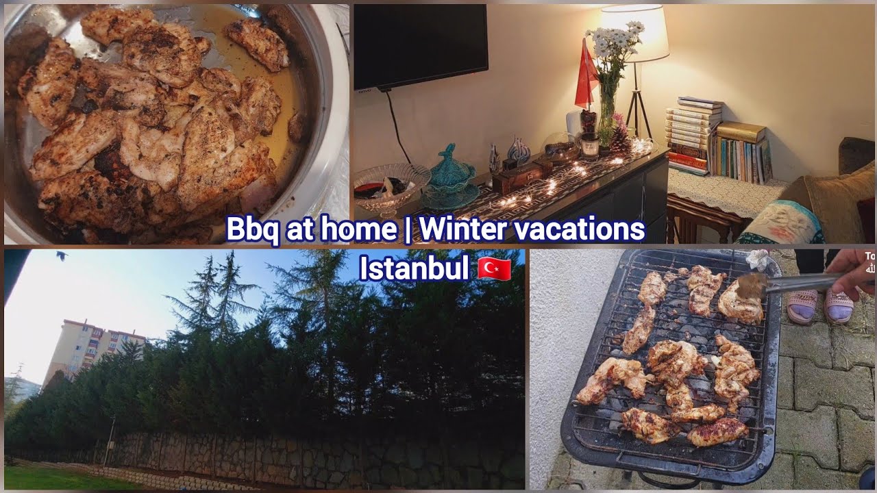 Bbq picnic at home | Winter vacations in Turkey | Istanbul - Toki Mama 🇹🇷