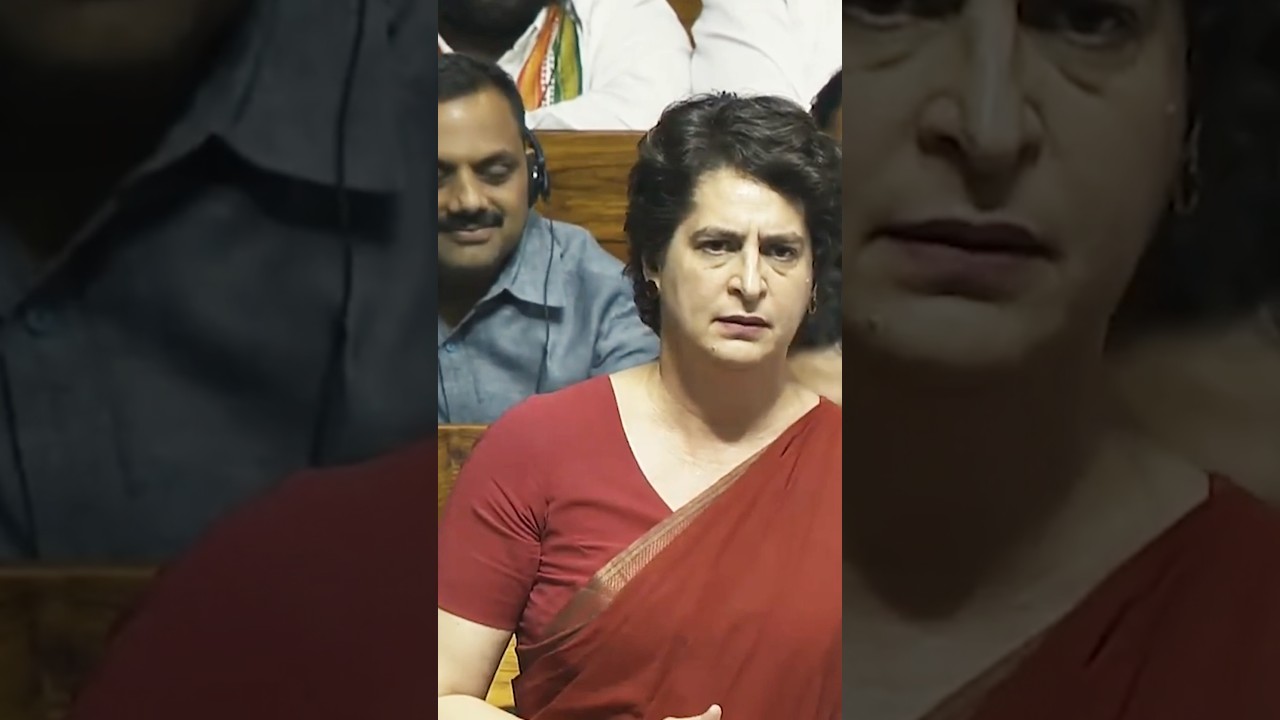 You talk about past, I’ll talk about the present: Priyanka Gandhi’s FIERY #operationsindoor speech
