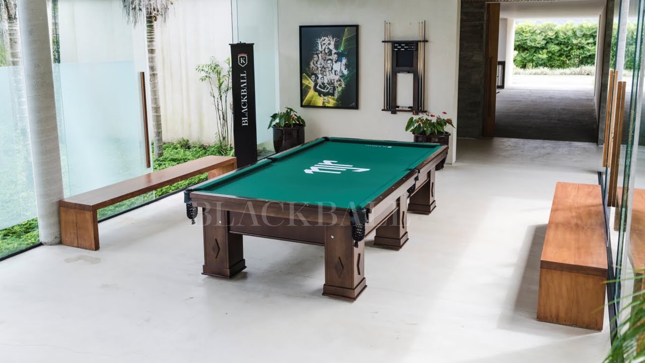Mesa de Sinuca Cl&aacute;ssica BLACKBALL&reg; Ares