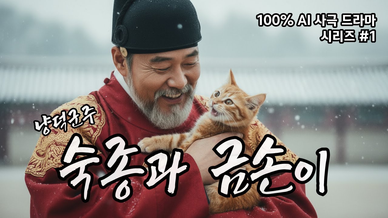 Король, любящий кошек: Сукчон и Кымсон | 100% ИИ историческая драма