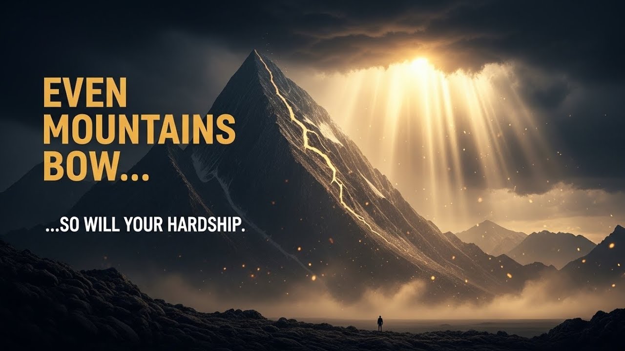Even Mountains Bow With Time—So Will Your Hardship #HardshipWillPass #allahsmercy