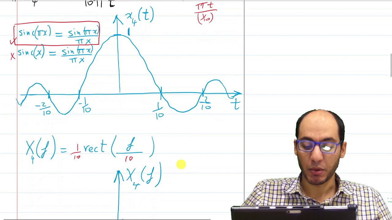 Sig2Sec1[Arab]How to Plot Continuous Signals in Freq Domain