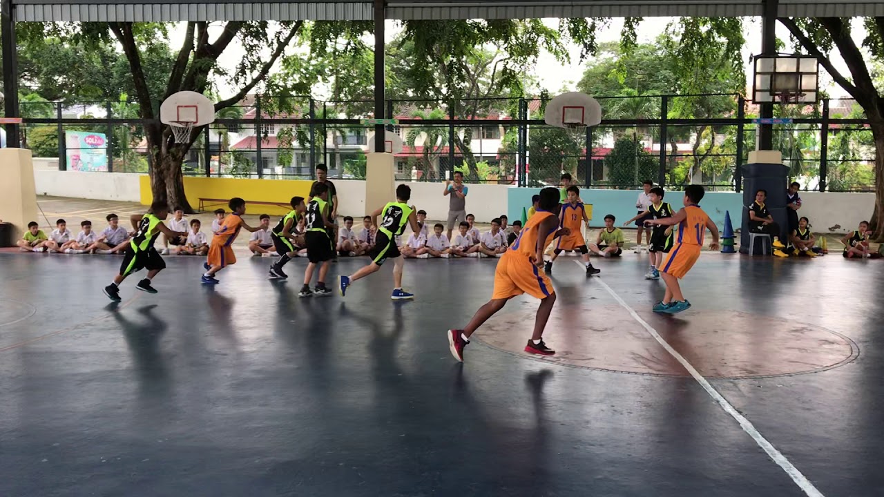 2018 KATMO U10 篮球锦标赛（培才1 vs 育才）SemiFinal上半场