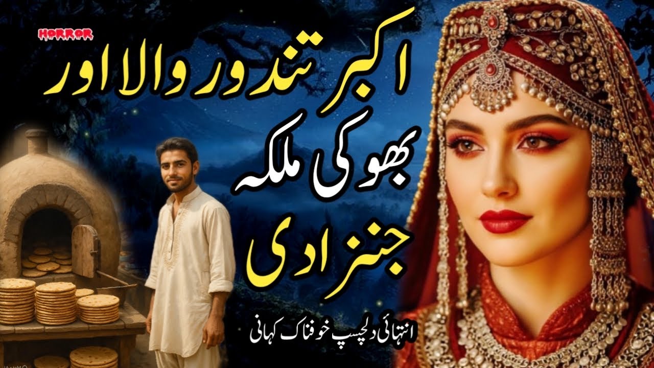 Akbar Tandoor Wala Aur Bhooki Malika Jinzadi | Kahani Corner