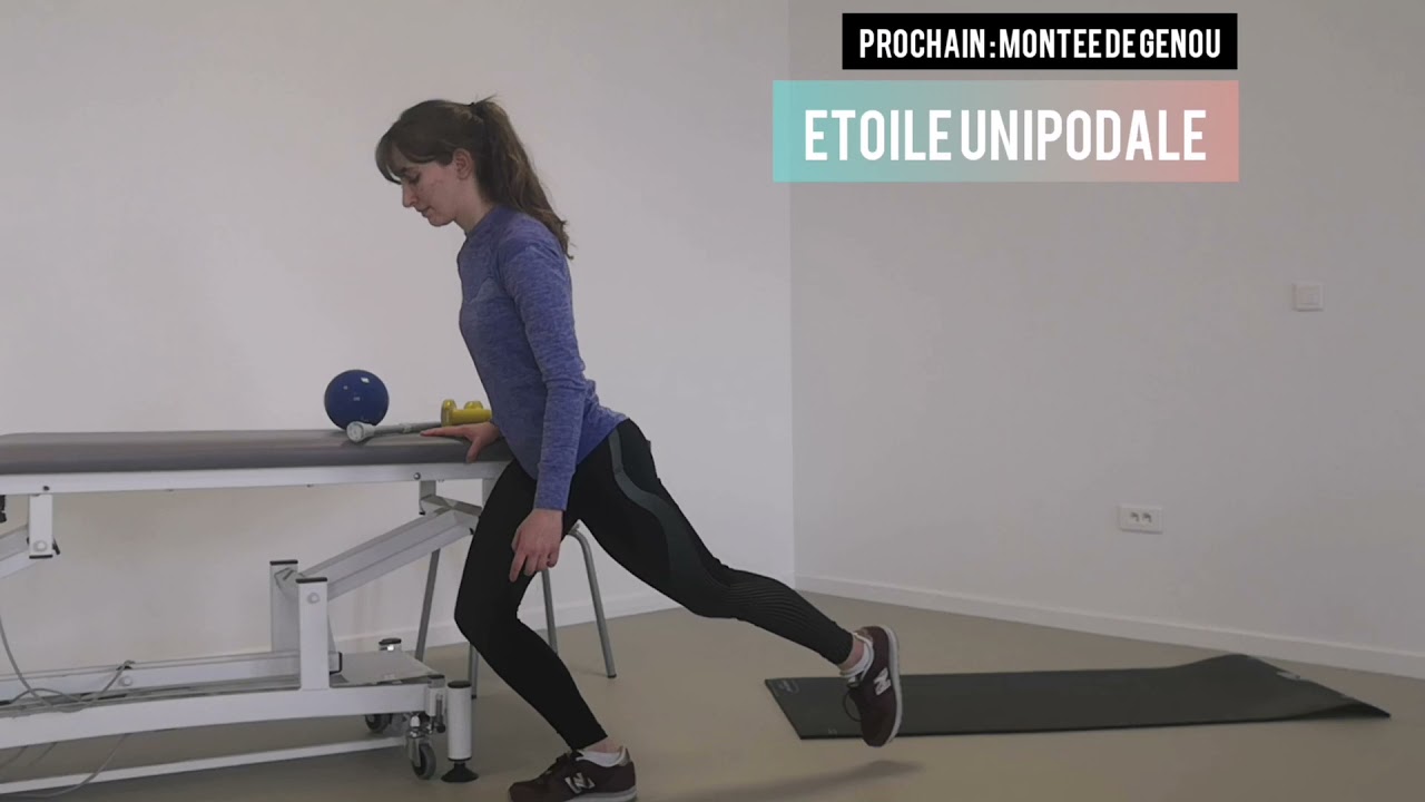 Séance de sport pour patients SEP avec un trouble de l'équilibre