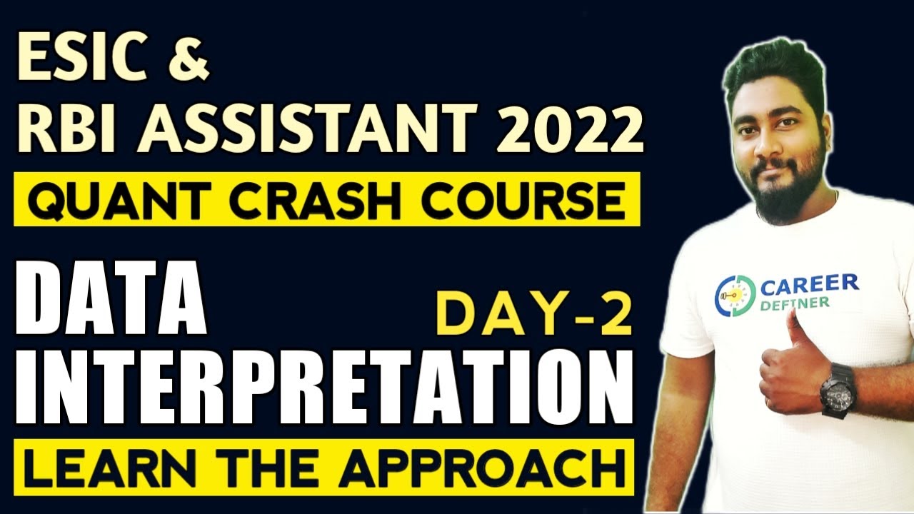 Data Interpretation Shortcut Techniques Day - 2 || RBI Assistant 2022 || ESIC 2022 || Career Definer