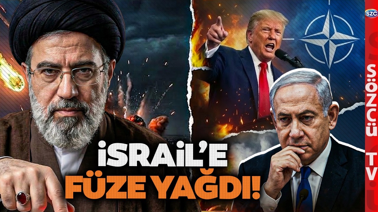 İRAN 3 ÜLKEYİ BİRDEN VURUYOR! İsrail'e Füze Yağmuru! Trump ve NATO Birbirine Girdi!