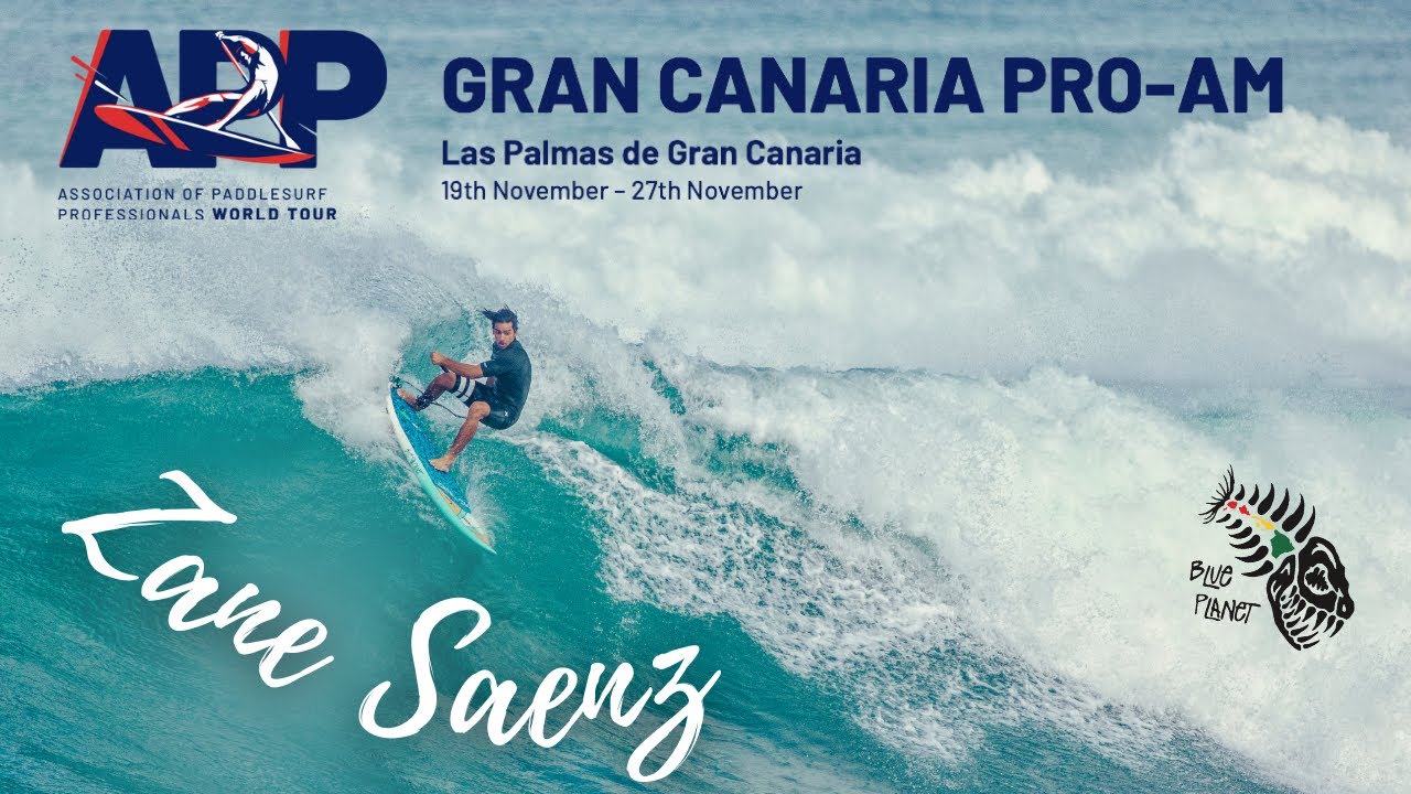SUP Surfing- Zane Saenz at the APP Gran Canaria Pro-Am