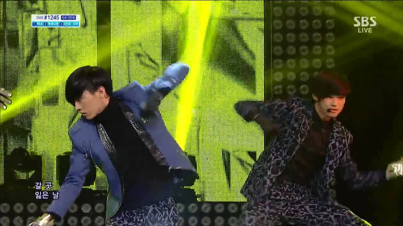 [Great Boy] - Why Goodbye @ Популярная песня Inkigayo 131215