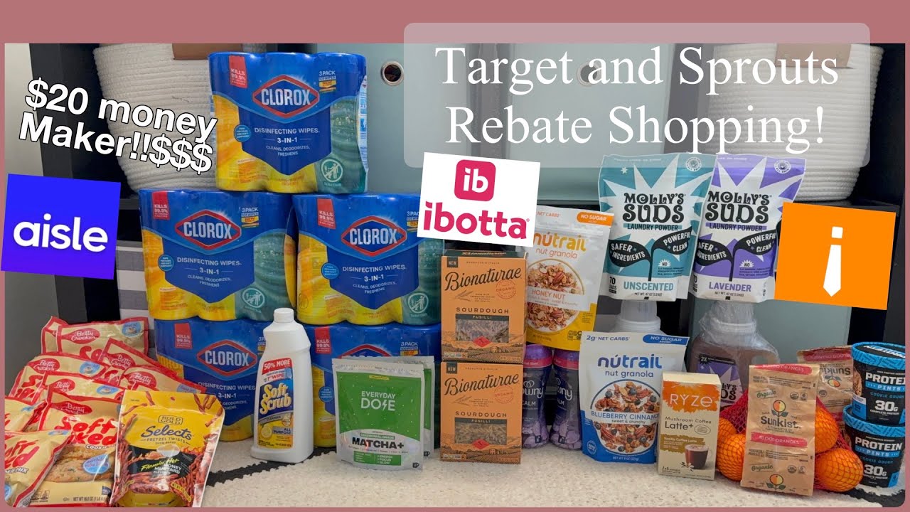 Акция Sprouts Rebate Haul и купоны Target действуют до 21.02.2025!! Давайте заработаем денег! 💰