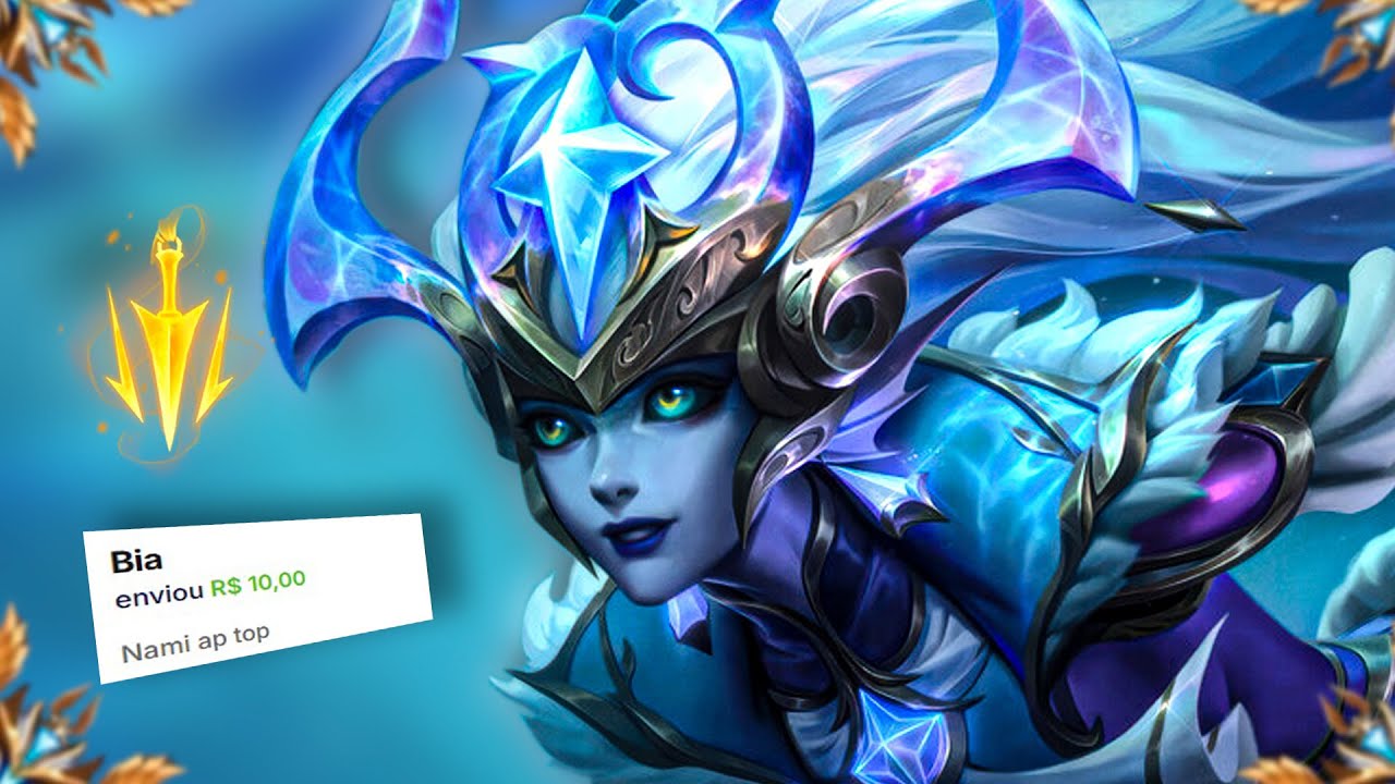 ME PAGARAM PRA JOGAR DE NAMI TOP!!! - LoL WR