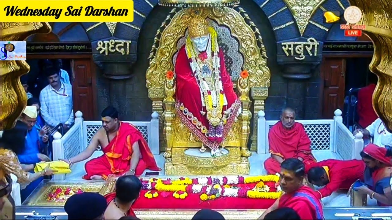 Sai baba Darshan-9th July 2025 🪔🌺🌼🌷👣🙏||@Saipariwar100 #everyone #trending #saibabasongs #sai