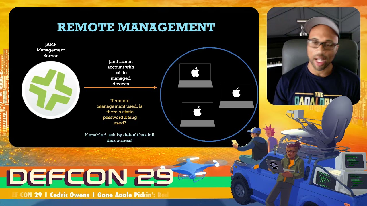 DEF CON 29 - Cedric Owens - Gone Apple Pickin:  Red Teaming MacOS Environments in 2021