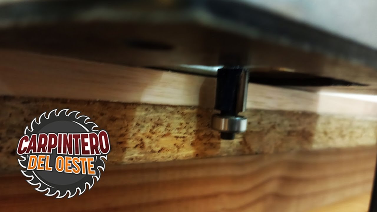 INCREIBLE TECNICA DE CARPINTERIA PARA CANTEAR MADERA CON FRESADORA ROUTER!