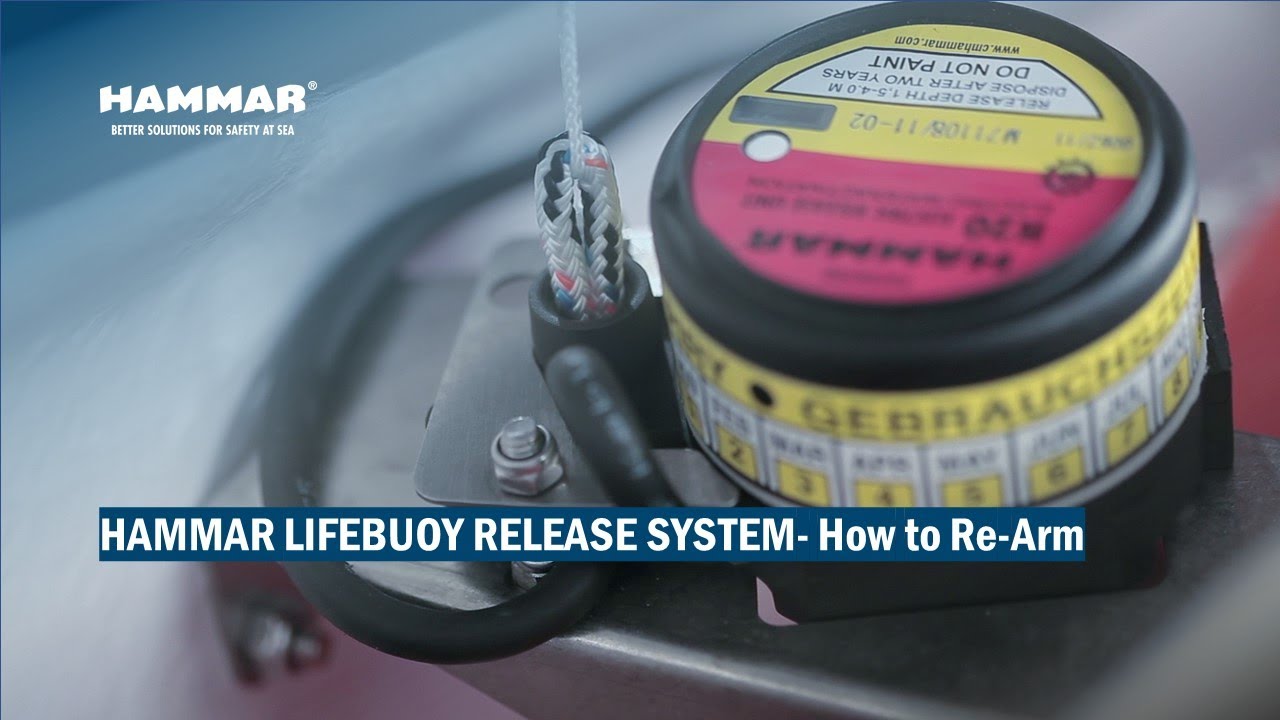 Hammar Lifebuoy Release System - How to Re-Arm