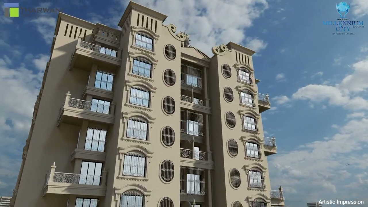 Tharwani Millennium city walkthrough #badlapur #realestate