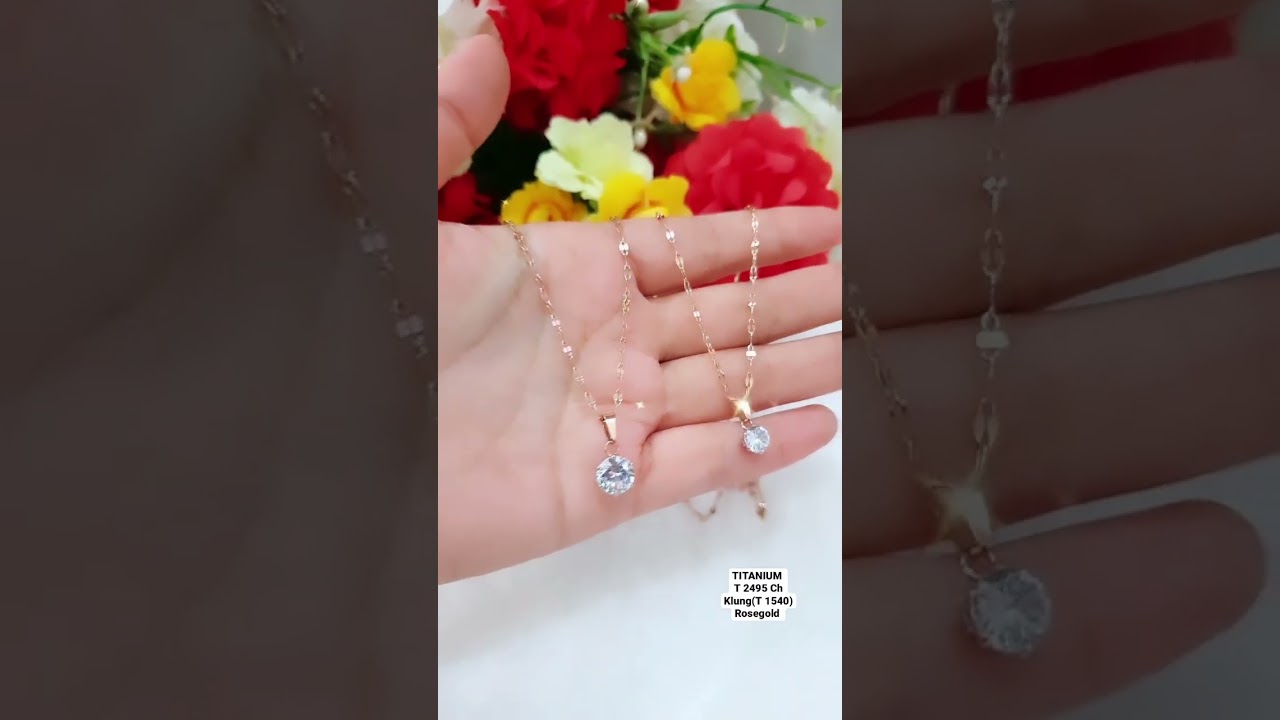 kalung titanium nya asesoris bagus banget ni yuk bantu subscribe🙏🙏🙏